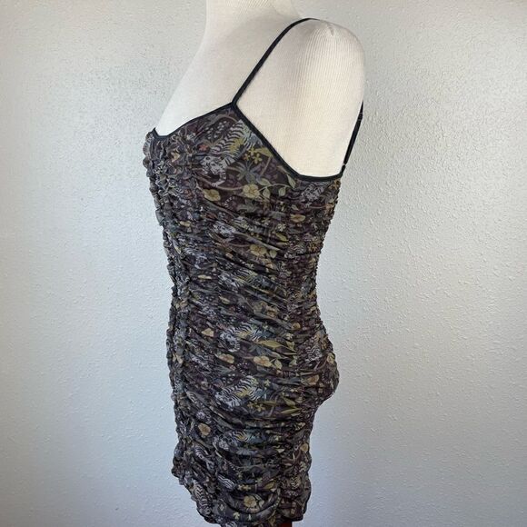 Urban Outfitters Nylon Mini Dress Size M EUC - Picture 3 of 7
